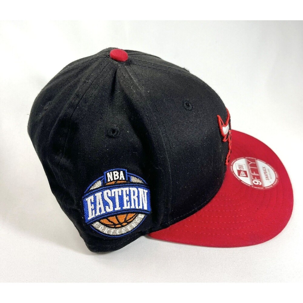 New Era 9FIFTY Hardwood Classics NBA Chicago Bulls Snapback Hat Black - Picture 5 of 13